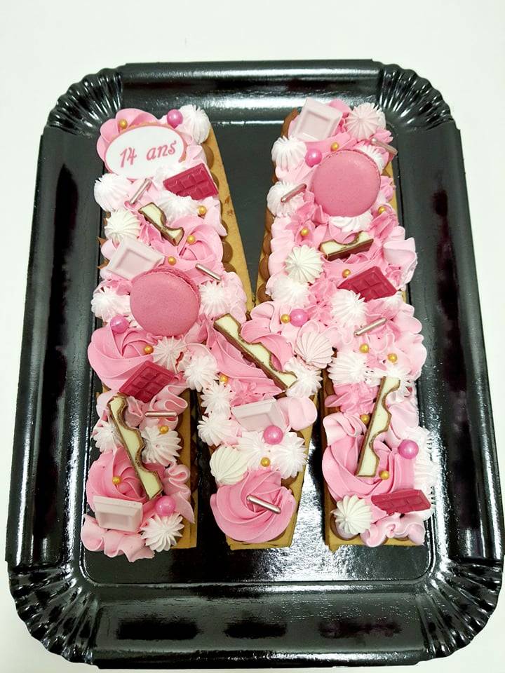 Number cake,letter cake, heart cake, pâtisserie personnaliséé sur mesure  pour anniversaire très à la mode. vous en trouverez sur Miramas - Frangine  et chocolat